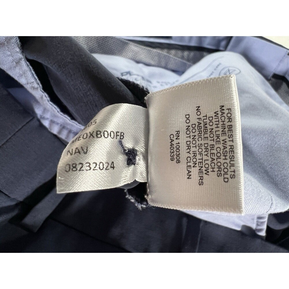 Peter Millar Pants Men’s Blue Tailored Fit Surge Performance Golf Pants 34x30 - Picture 13 of 15